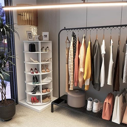 TiedyHome™ 360° ROTATING SHOE RACK TOWER