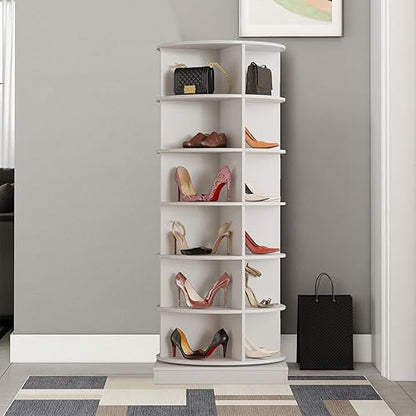 TiedyHome™ 360° ROTATING SHOE RACK TOWER